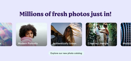 Creative Market — Millions of fresh photos just in